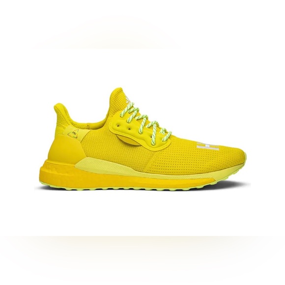 adidas x Pharrell x Solar Hu Glide Bright Yellow - Picture 2 of 15